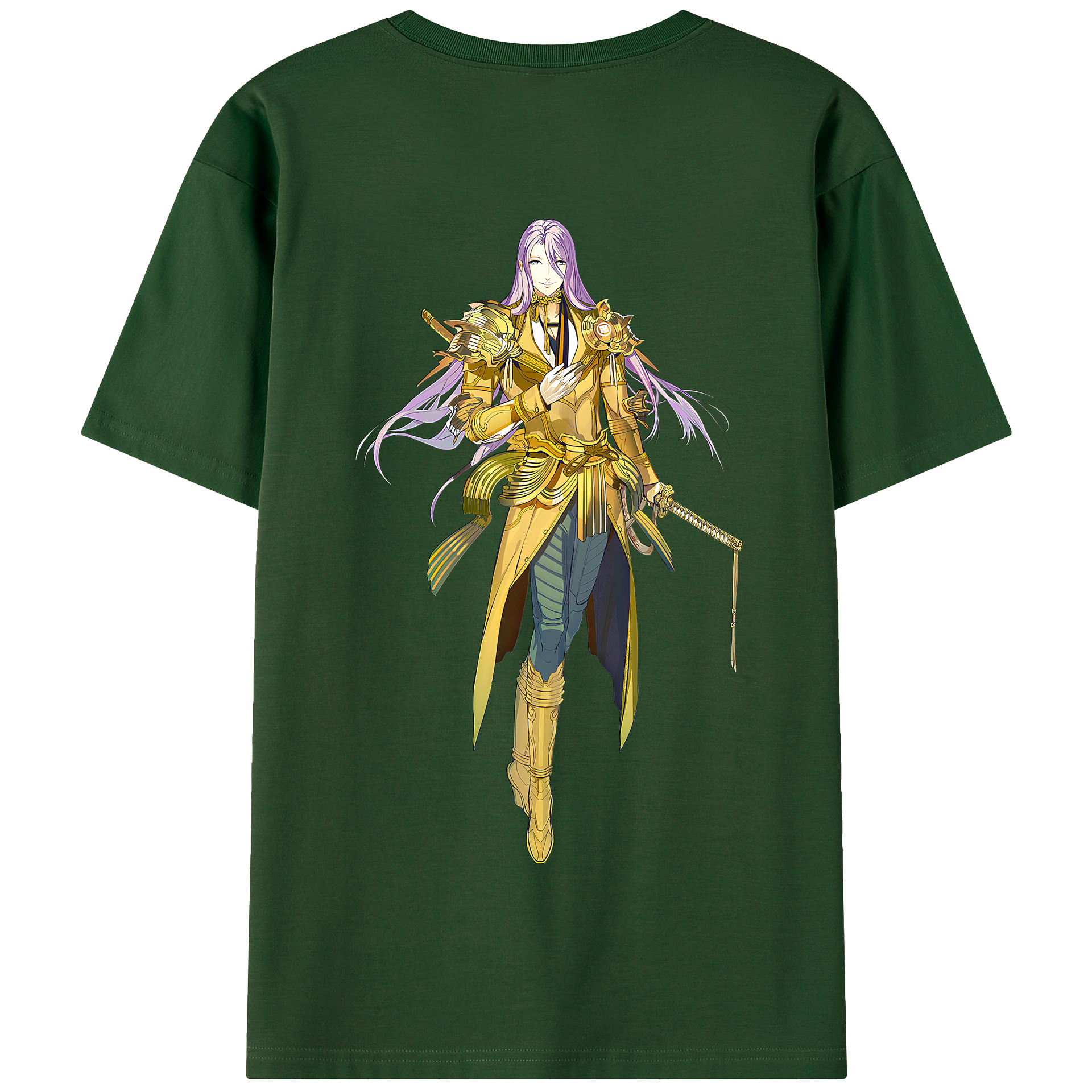 （画像用） 刀剣乱舞 Touken Ranbu 綿100％半袖Tシャツ（背面プリント）